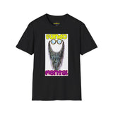 Fundo Mental T-Shirt — Retro Beard & Glasses Graphic Tee