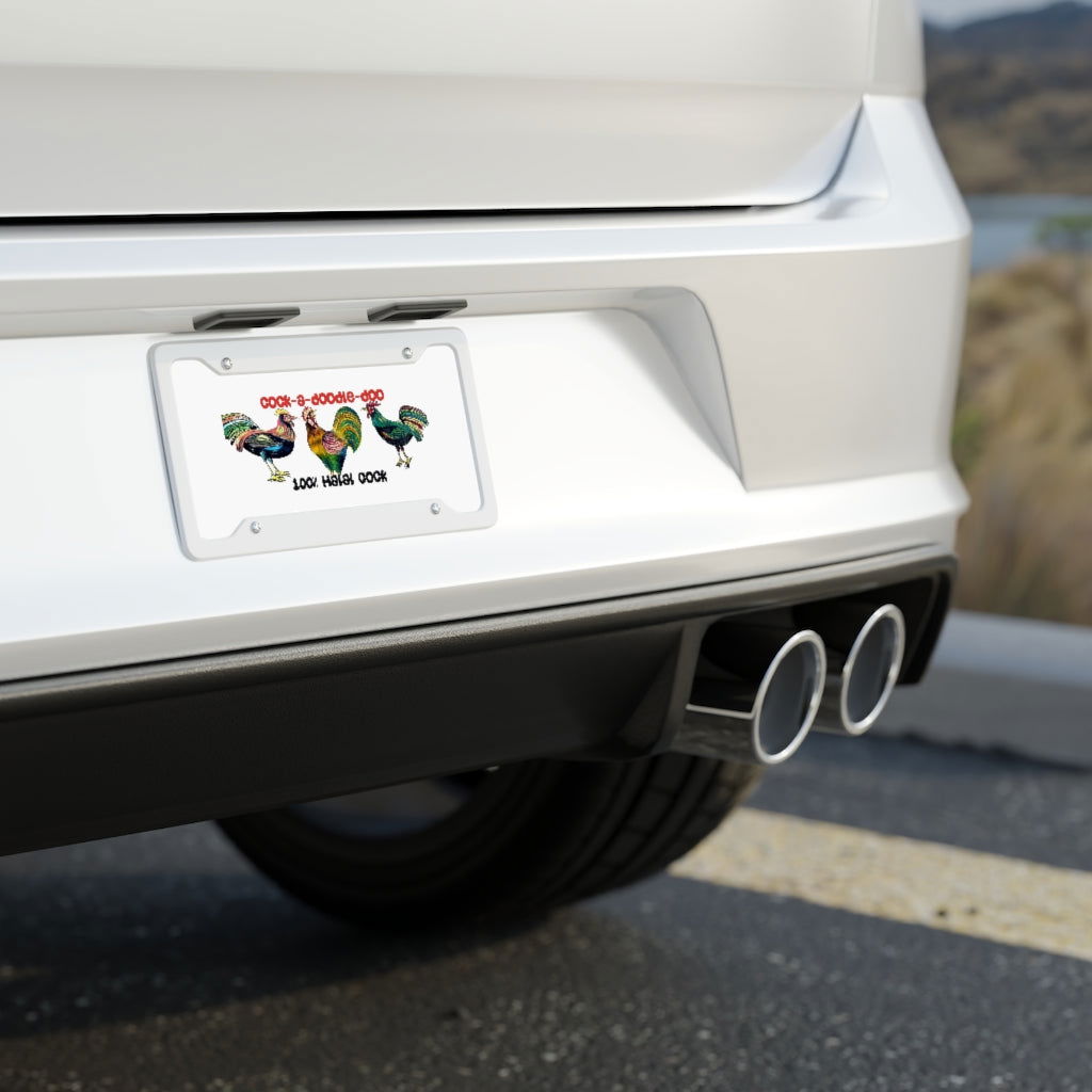 100% Halal Cock License Plate - www.desimovies.biz