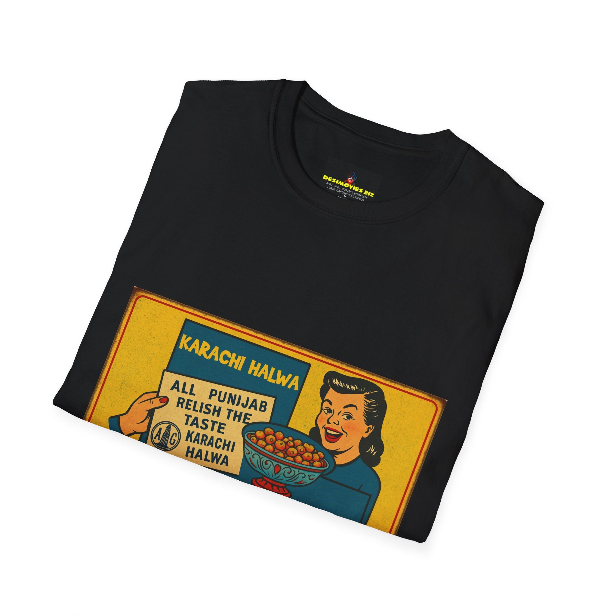 Vintage Karachi Halwa Retro T-Shirt — Ahmed Halva Market Graphic Tee