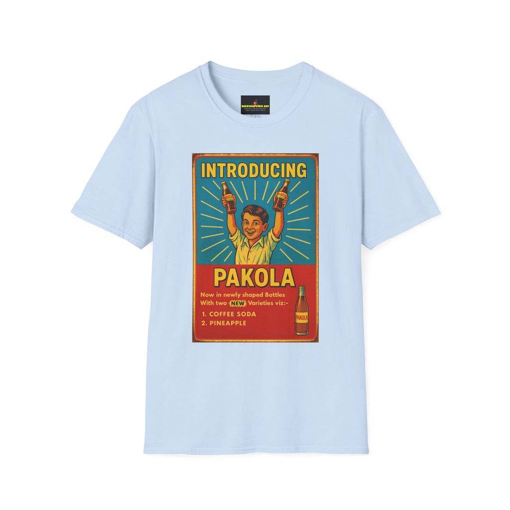 Pakola Vintage Poster T-Shirt — Retro Drink Graphic Tee