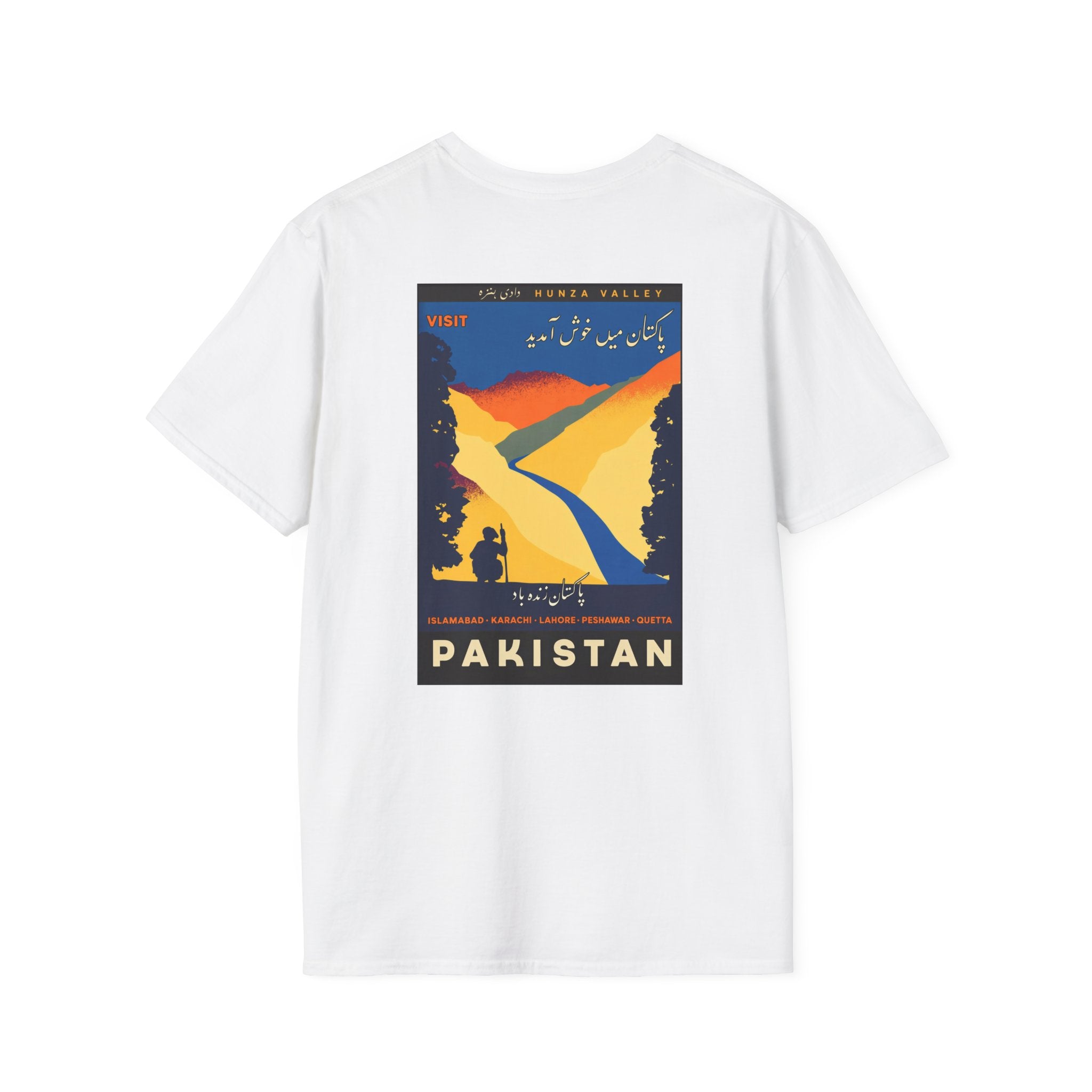 Pakistan Vintage Travel Poster T-Shirt