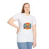 Political Cartoon T-Shirt — Colorful Satirical Donald Trump Design