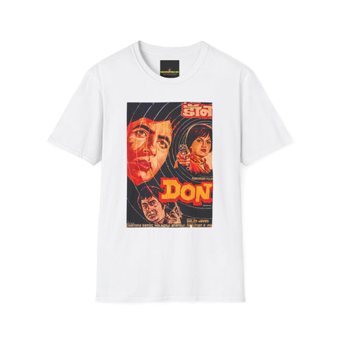 Don Retro Poster T-Shirt — Vintage Bollywood Don Movie Tee