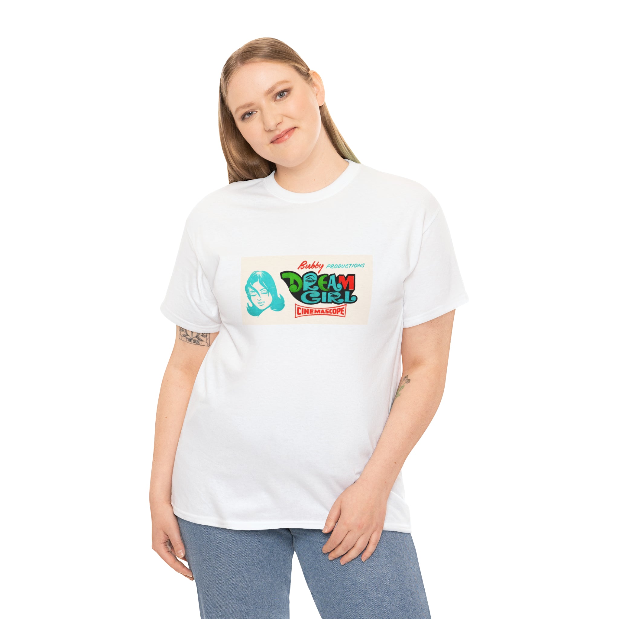 Dream Girl & Miss Khatarnak - Heavy Cotton Tee - www.desimovies.biz