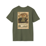 Vintage PIA Airlines Poster T-Shirt — Retro Travel Graphic Tee