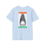 Fundo Mental T-Shirt — Retro Beard & Glasses Graphic Tee