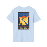 Pakistan Vintage Travel Poster T-Shirt