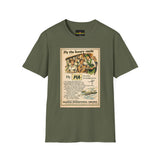 Vintage PIA Airlines Poster T-Shirt — Retro Travel Graphic Tee