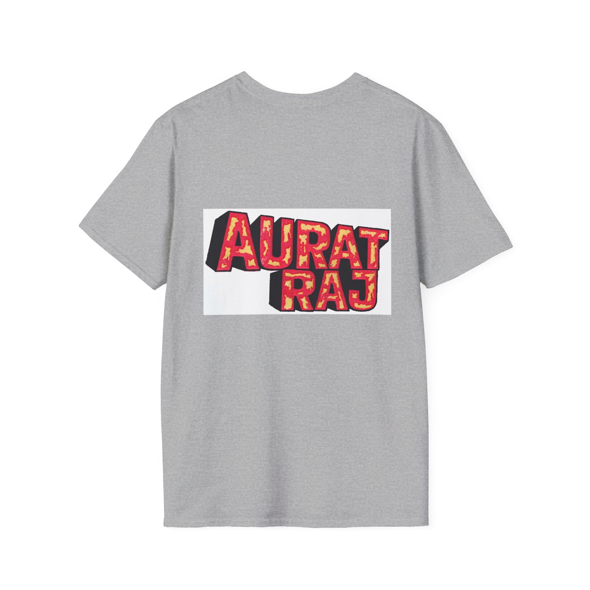 Aurat Raj T-Shirt — Bold Crown Graphic Tee with Urdu Calligraphy