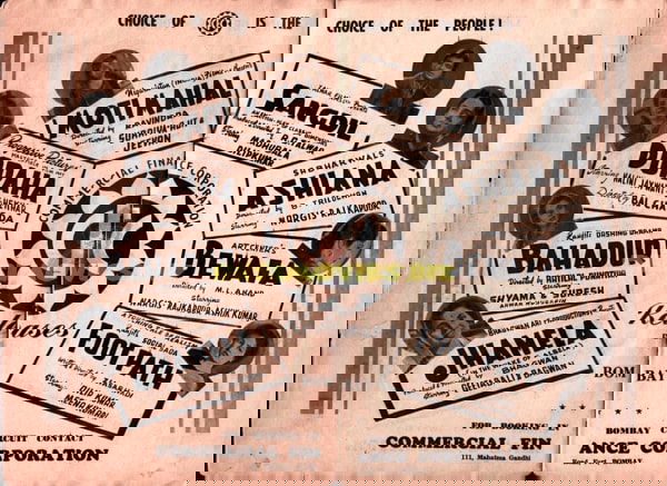 (1950) Bollywood Film Distributors Advertisement - www.desimovies.biz
