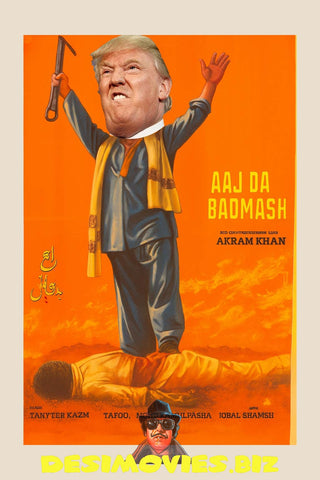 Trump as Aaj Da Badmash