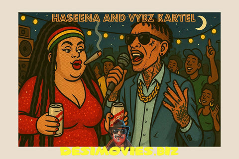 Haseena & Vybz Kartel at The Dancehall