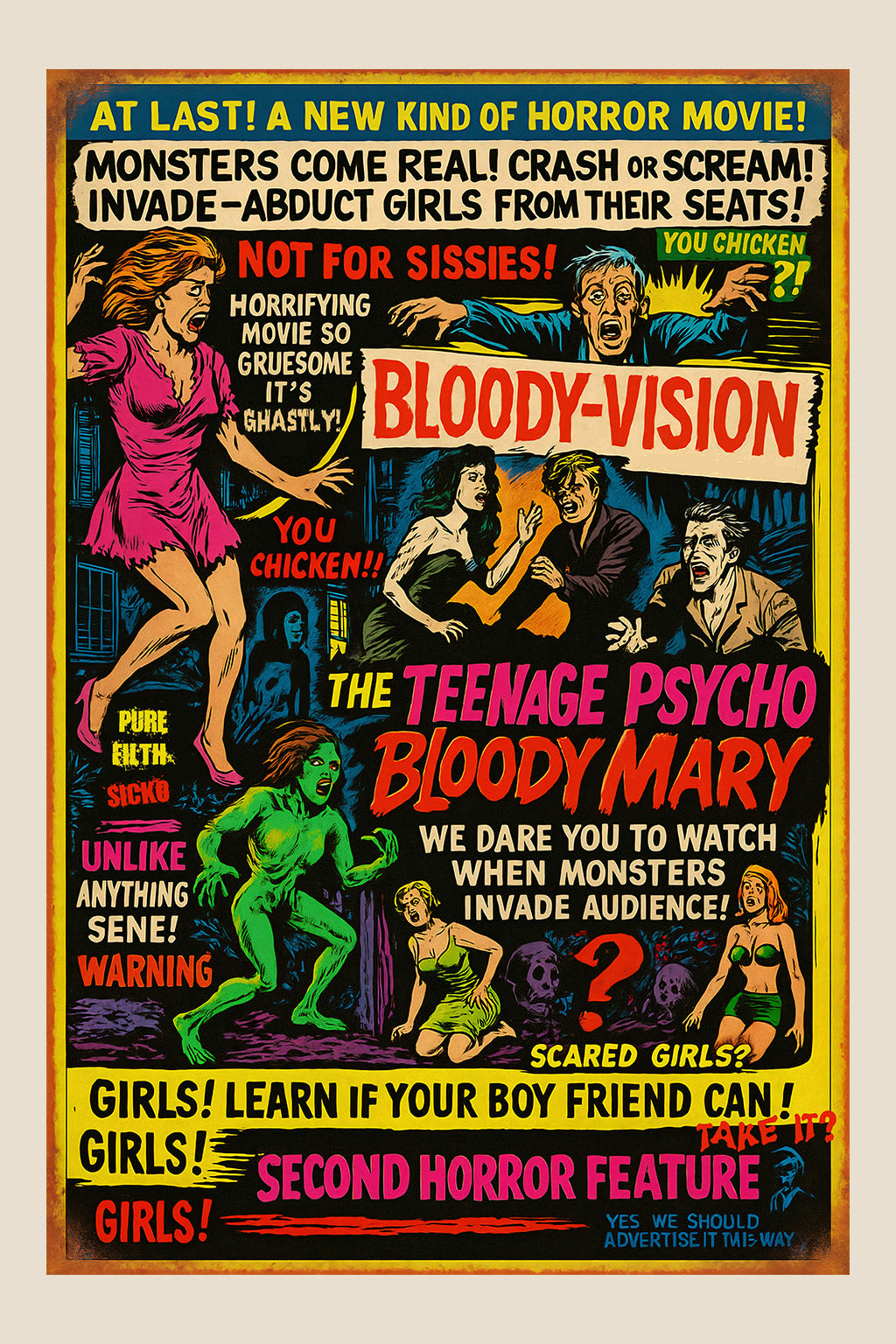 Teenage Psycho Vs Bloody Mary