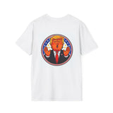 Graphic Tee — 'Fake News, It's All Just... Fake News' Political Cartoon T-Shirt