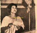 Noor Jehan - in the recording studio - www.desimovies.biz