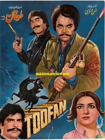 Toofan (1993) Original Poster - www.desimovies.biz