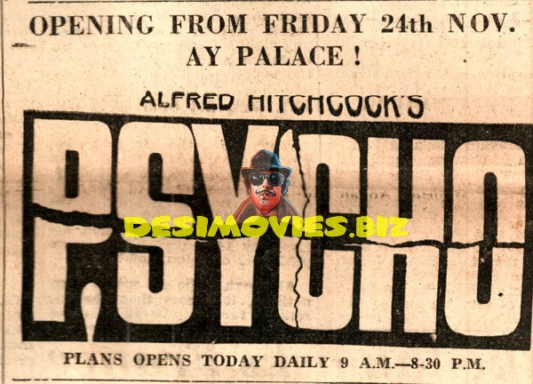 Psycho (1960) Press Advert
