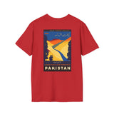 Pakistan Vintage Travel Poster T-Shirt