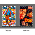 Don Retro Bollywood Hardcover Journal — Vintage Don Movie Art Notebook