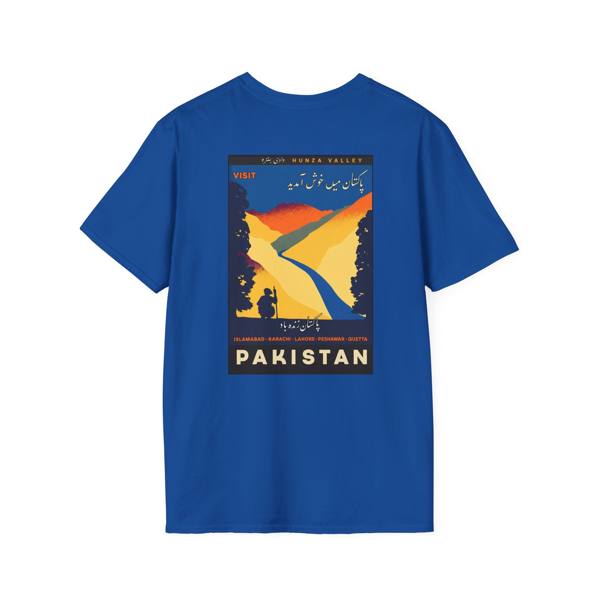Pakistan Vintage Travel Poster T-Shirt