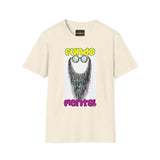 Fundo Mental T-Shirt — Retro Beard & Glasses Graphic Tee
