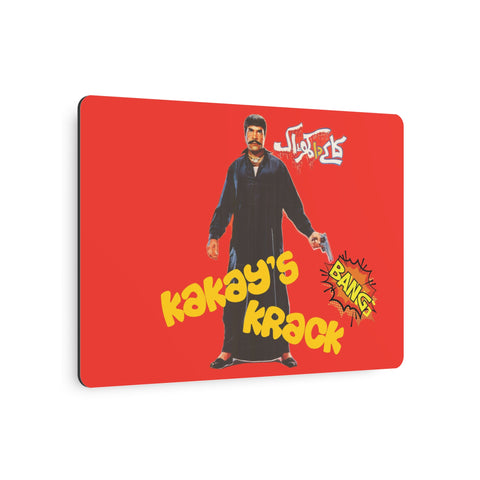 Metal Sign — Kakaay's Krack Retro Movie Art Metal Sign