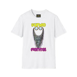 Fundo Mental T-Shirt — Retro Beard & Glasses Graphic Tee