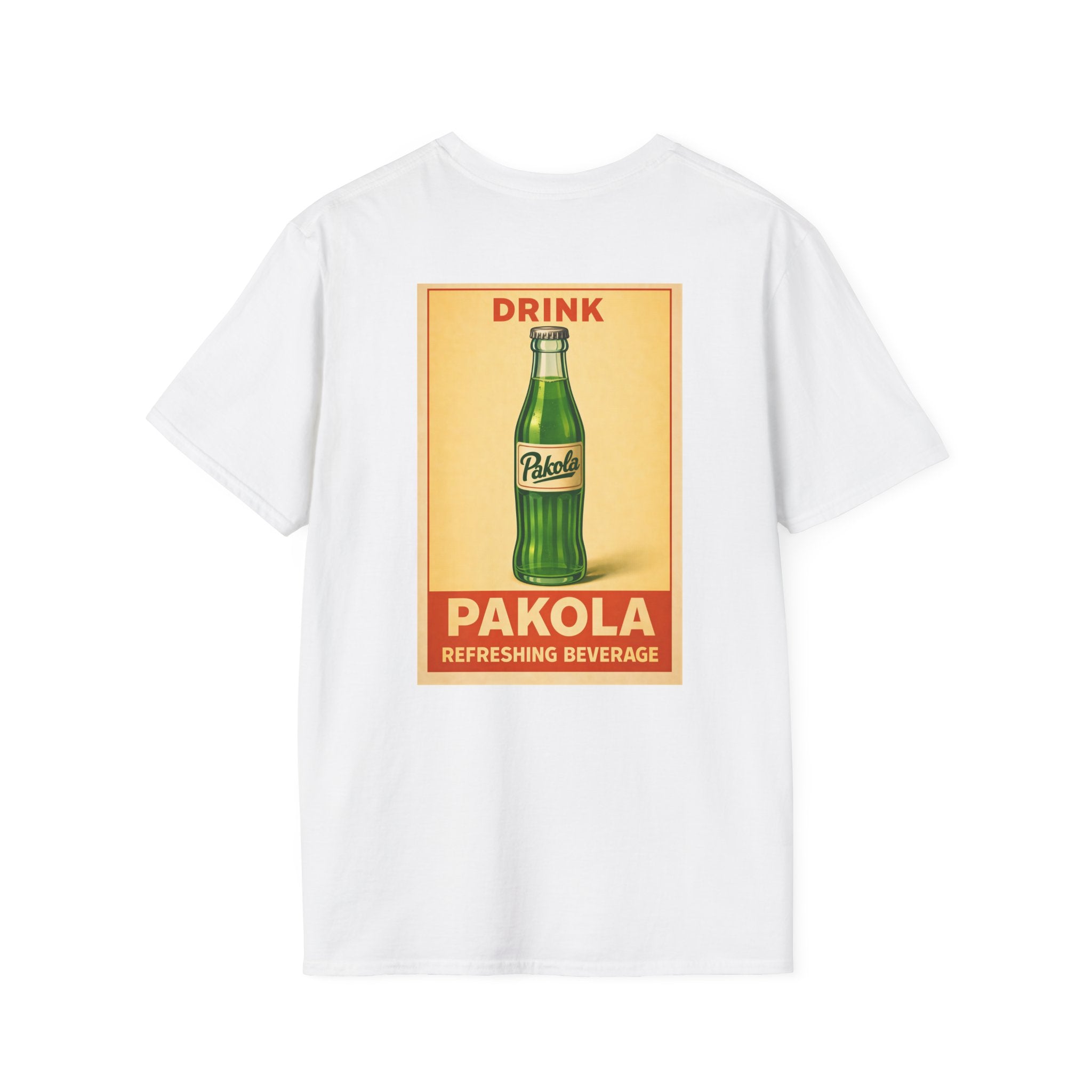 Pakola Vintage Poster T-Shirt — Retro Drink Graphic Tee