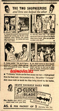 7 O'Clock Blades (1947) Press Advert 1947 - www.desimovies.biz