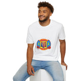 Political Cartoon T-Shirt — Colorful Satirical Donald Trump Design