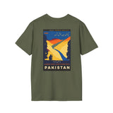 Pakistan Vintage Travel Poster T-Shirt