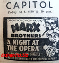 A Night at The Opera  (1935) Press Ad - www.desimovies.biz