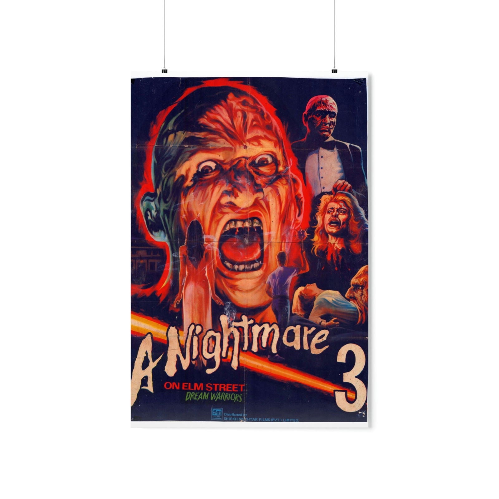 A Nightmare on Elm Street 3 - Premium Matte Vertical Posters - www.desimovies.biz