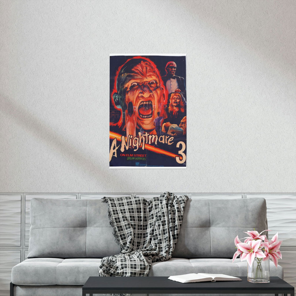 A Nightmare on Elm Street 3 - Premium Matte Vertical Posters - www.desimovies.biz