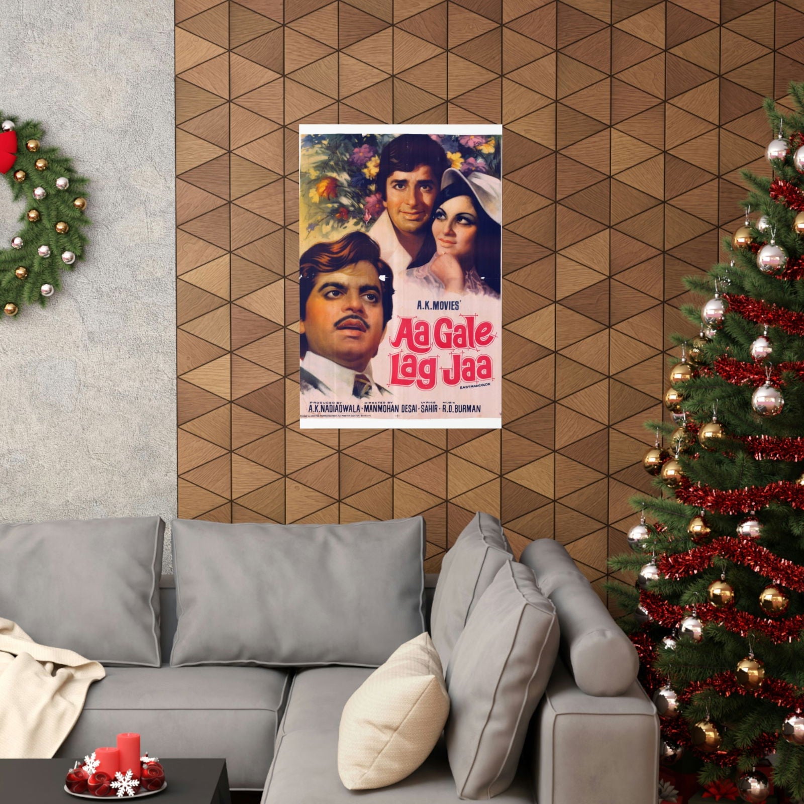 Aa Galey Lag Ja Bollywood Premium Matte Vertical Posters - www.desimovies.biz