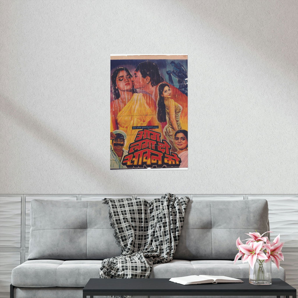 Aag Laga Do Sawan Ko - Premium Matte Vertical Posters - www.desimovies.biz