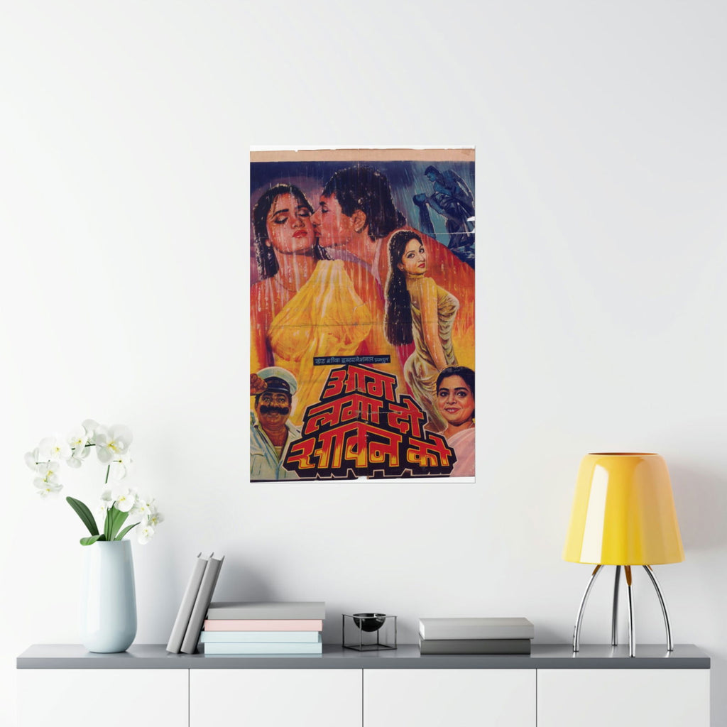 Aag Laga Do Sawan Ko - Premium Matte Vertical Posters - www.desimovies.biz