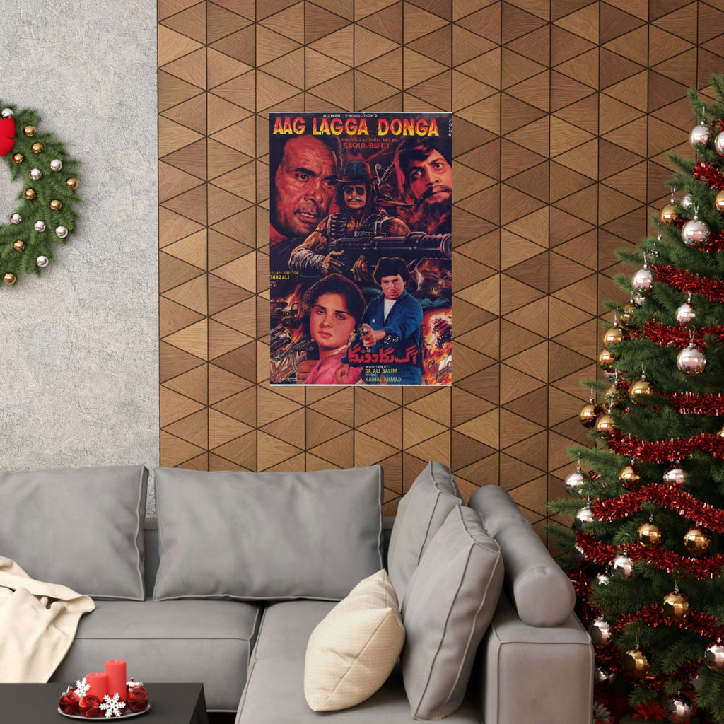 Aag Laga Doonga - Premium Matte Vertical Posters - www.desimovies.biz