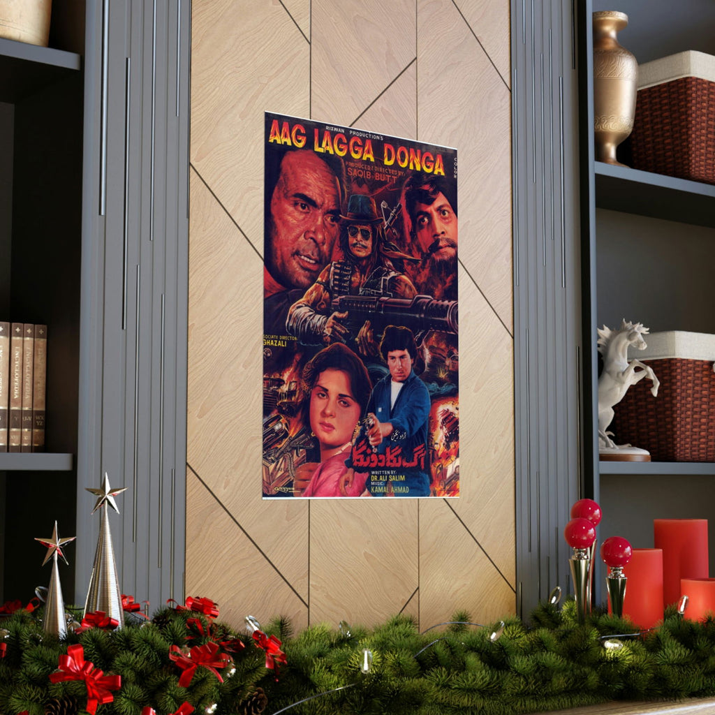 Aag Laga Doonga - Premium Matte Vertical Posters - www.desimovies.biz