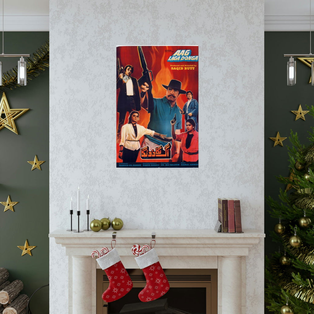 Aag Laga Doonga - Premium Matte Vertical Posters - www.desimovies.biz