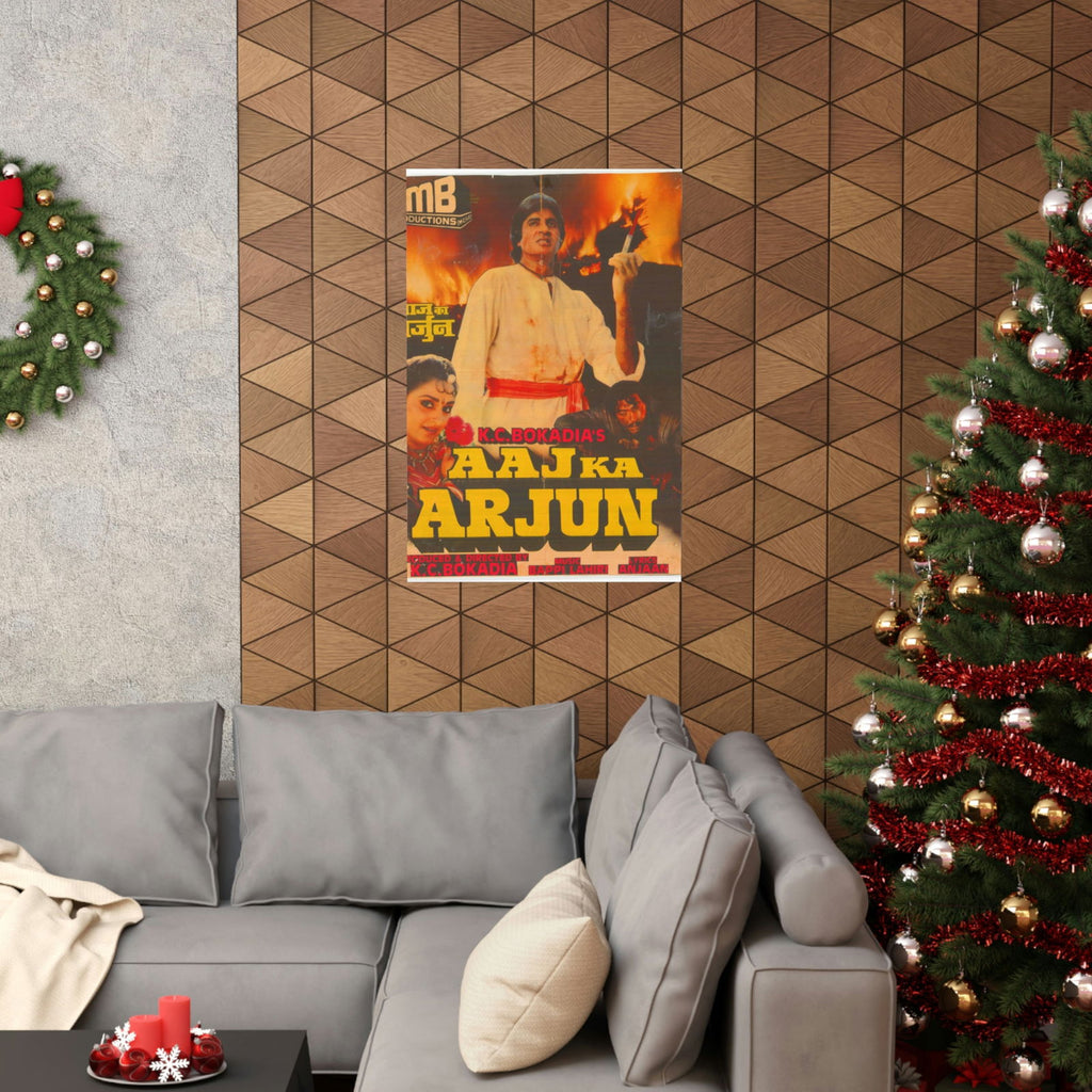 Aaj Ka Arjun (1990) Premium Matte Vertical Posters - www.desimovies.biz