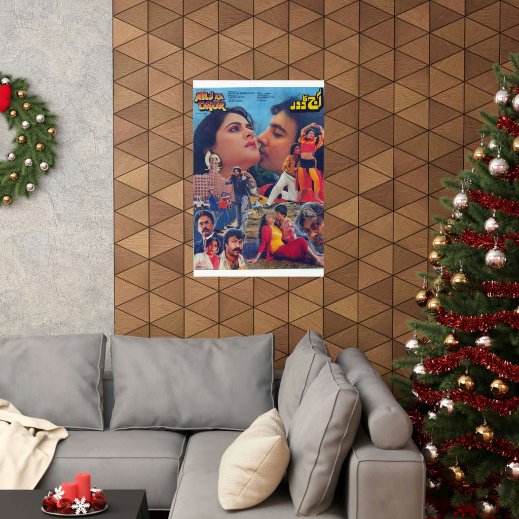 Aaj Ka Daur - Premium Matte Vertical Posters - www.desimovies.biz