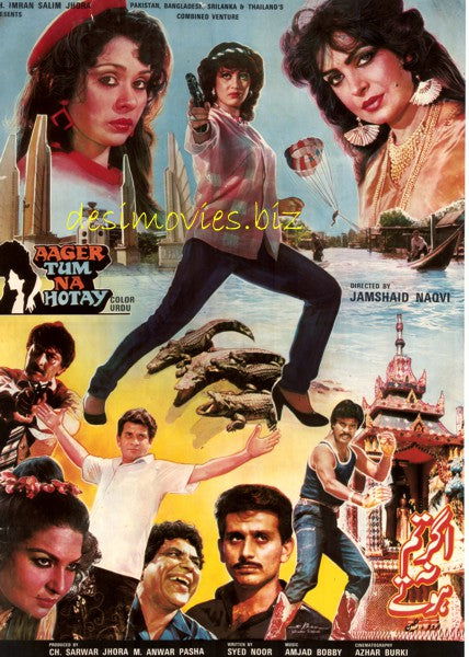 Agar Tum Na Hotay (1986) Original Poster - www.desimovies.biz