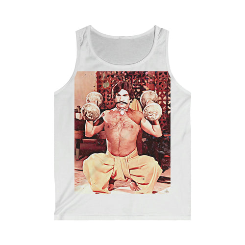 Akhri Jang & Muscle Man - Men's Softstyle Tank Top - www.desimovies.biz