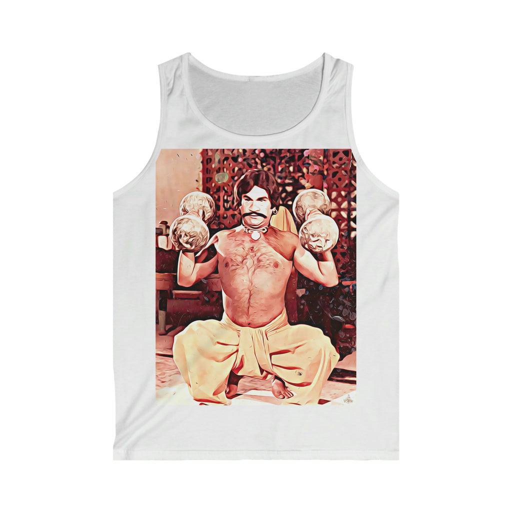Akhri Jang & Muscle Man - Men's Softstyle Tank Top - www.desimovies.biz