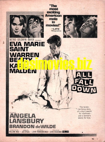 All Fall Down (1962) Press Advert - www.desimovies.biz