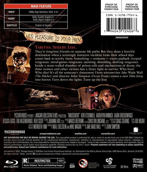 Amusement (2008) Blu-ray - www.desimovies.biz