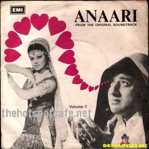 Anari (1975) - 45 Cover - www.desimovies.biz