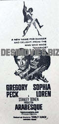 Arabesque (1977) Press Advert 1977 - www.desimovies.biz