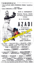 Azadi (1972) Press Advert1 - www.desimovies.biz